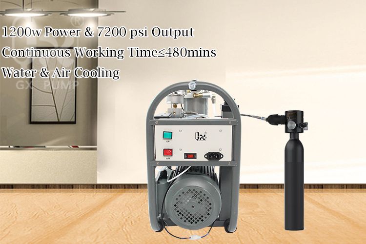 GX-E-4C 4500 Psi Air Compressor